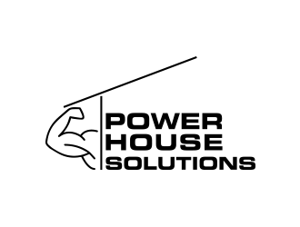 Powerhouse solutions logo design by Inlogoz