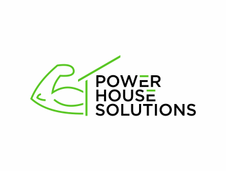 Powerhouse solutions logo design by eagerly