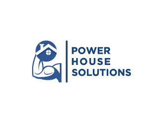 Powerhouse solutions logo design by jafar