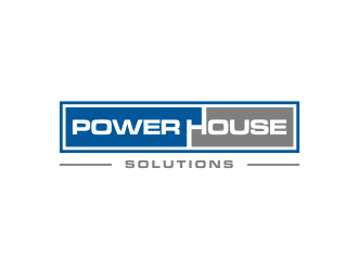 Powerhouse solutions logo design by menanagan