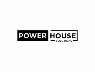 Powerhouse solutions logo design by menanagan