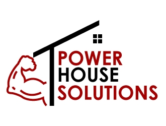 Powerhouse solutions logo design by uttam