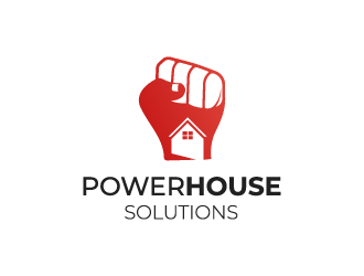 Powerhouse solutions logo design by LAVERNA