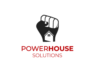 Powerhouse solutions logo design by LAVERNA