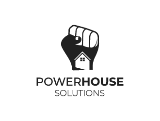 Powerhouse solutions logo design by LAVERNA