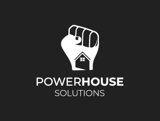 Powerhouse solutions logo design by LAVERNA