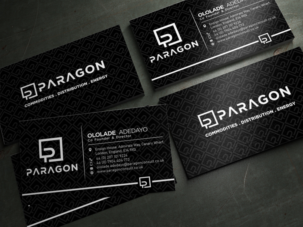 paragon logo design by Realistis