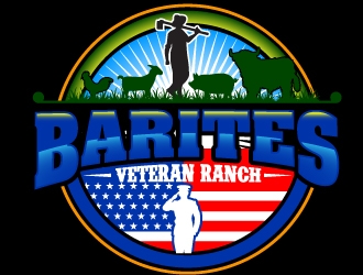 Barites Veteran Ranch logo design by Suvendu