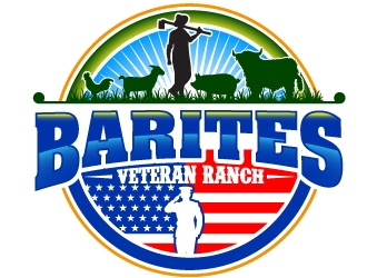 Barites Veteran Ranch logo design by Suvendu