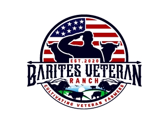 Barites Veteran Ranch logo design by Suvendu