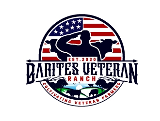 Barites Veteran Ranch logo design by Suvendu