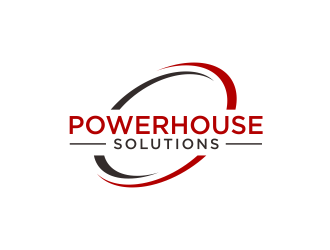 Powerhouse solutions logo design by scolessi