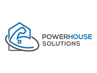 Powerhouse solutions logo design by gogo