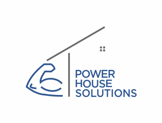 Powerhouse solutions logo design by Renaker