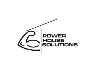 Powerhouse solutions logo design by BintangDesign