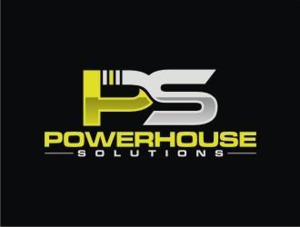 Powerhouse solutions logo design by agil