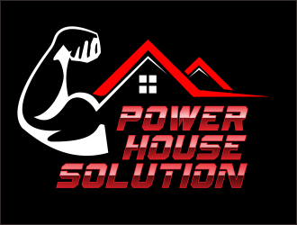 Powerhouse solutions logo design by bosbejo