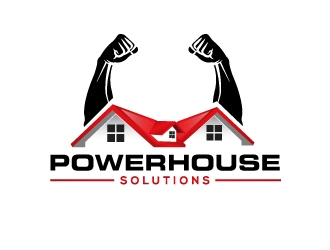 Powerhouse solutions logo design by KDesigns