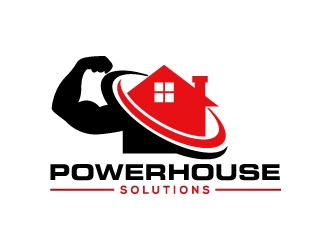 Powerhouse solutions logo design by KDesigns