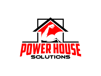 Powerhouse solutions logo design by ekitessar