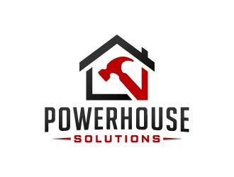 Powerhouse solutions logo design by akilis13