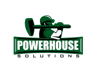 Powerhouse solutions logo design by Kirito