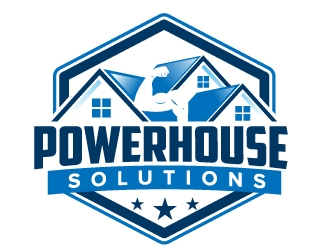 Powerhouse solutions logo design by jaize