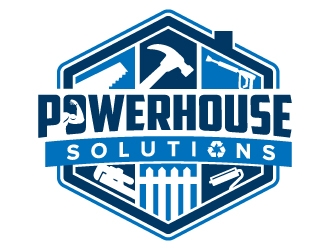 Powerhouse solutions logo design by jaize