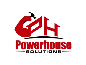 Powerhouse solutions logo design by KDesigns