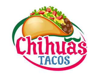 Chihuas Tacos logo design - 48hourslogo.com