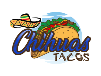 Chihuas Tacos logo design - 48hourslogo.com