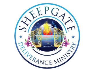 SHEEPGATE DELIVERANCE MINISTRY logo design by deva