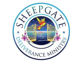 SHEEPGATE DELIVERANCE MINISTRY logo design by deva