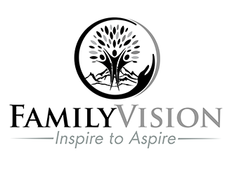 Family Vision logo design by 3Dlogos