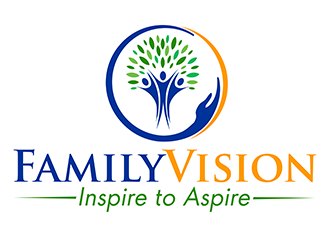 Family Vision logo design by 3Dlogos