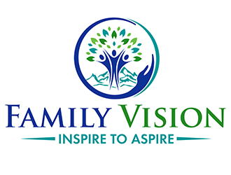 Family Vision logo design by 3Dlogos