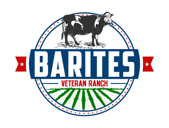 Barites Veteran Ranch logo design by Ultimatum