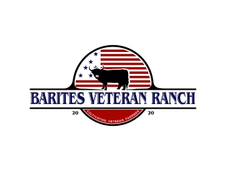 Barites Veteran Ranch logo design by naldart