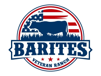 Barites Veteran Ranch logo design by Kirito