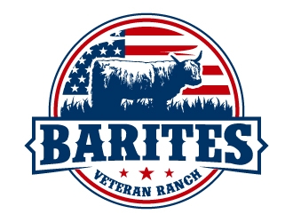 Barites Veteran Ranch logo design by Kirito