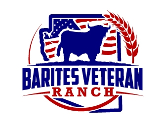 Barites Veteran Ranch logo design by jaize