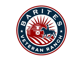 Barites Veteran Ranch logo design by KDesigns