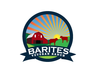 Barites Veteran Ranch logo design by KDesigns