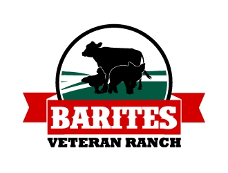 Barites Veteran Ranch logo design by KDesigns