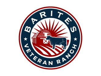 Barites Veteran Ranch logo design by KDesigns