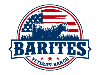 Barites Veteran Ranch logo design by Kirito