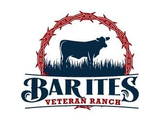 Barites Veteran Ranch logo design by Kirito