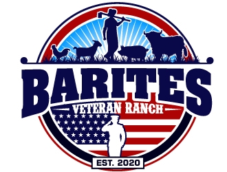 Barites Veteran Ranch logo design by Suvendu