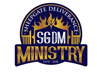 SHEEPGATE DELIVERANCE MINISTRY logo design by DreamLogoDesign