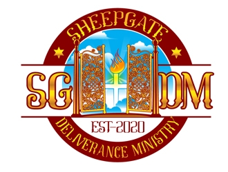 SHEEPGATE DELIVERANCE MINISTRY logo design by DreamLogoDesign